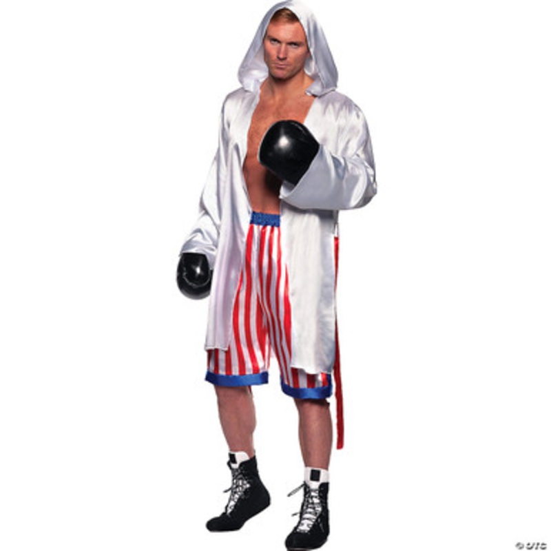 Champ Boxing Costume Adult  Standard