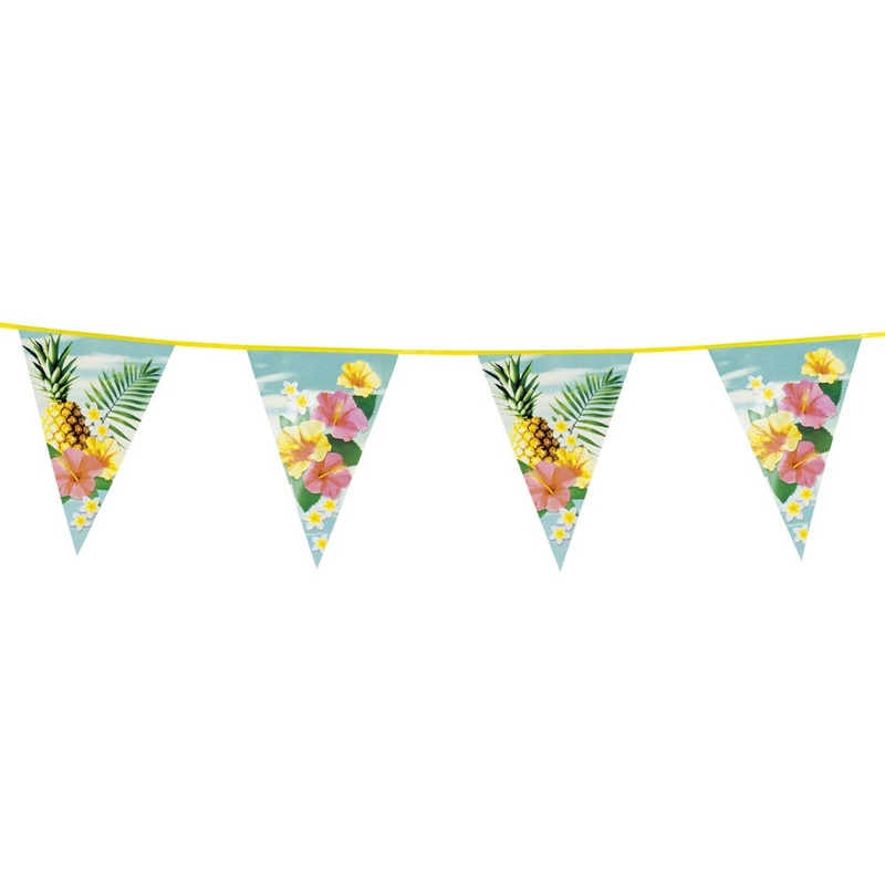 Colorful Hawaiian pennant chain 600cm