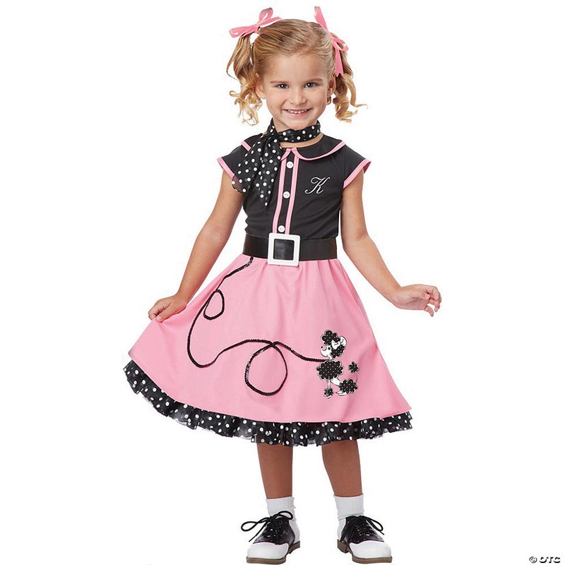 Girls Poodle Cutie Costume – Small