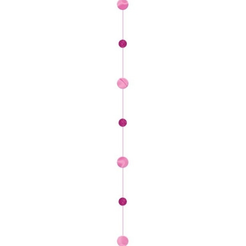 Pink Dots balloon pendant 1.8m