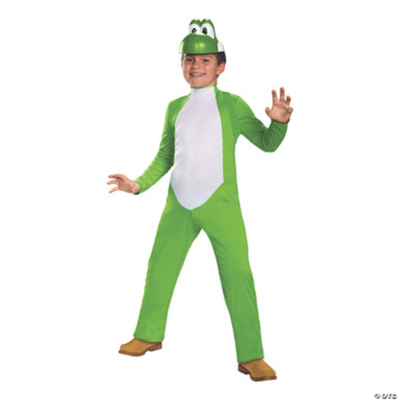 Yoshi Super Mario Deluxe Child Costume  Medium