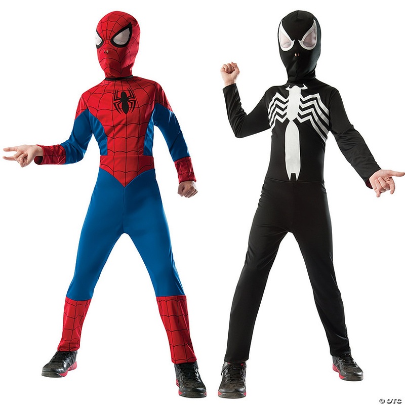 Boy’s 2-In-1 Reversible Spider-Man Costume