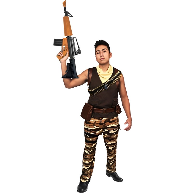 Camo Soldier Costume – Men’s