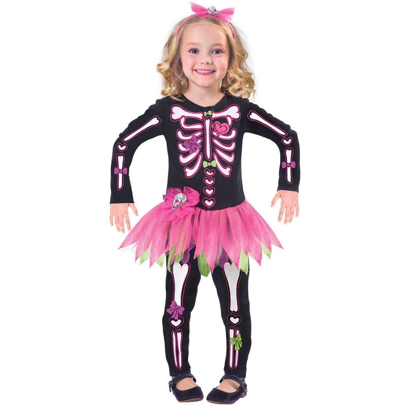 Fancy Bones Skeleton Costume – Kids