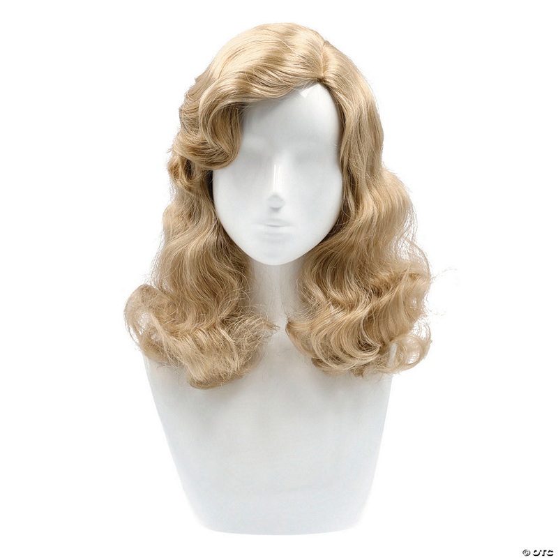 Adults 1940s Vamp Wavy Medium-Length Wig