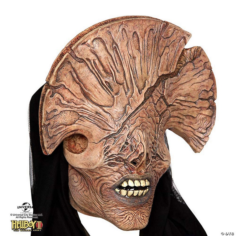 Adults Hellboy II: The Golden Army Angel of Death Overhead Latex Mask