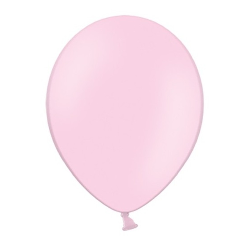 100 balloons pastel pink 36cm