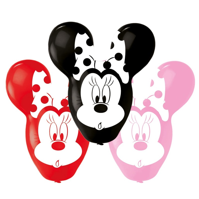 4 Minnie Mouse giant ears balloons