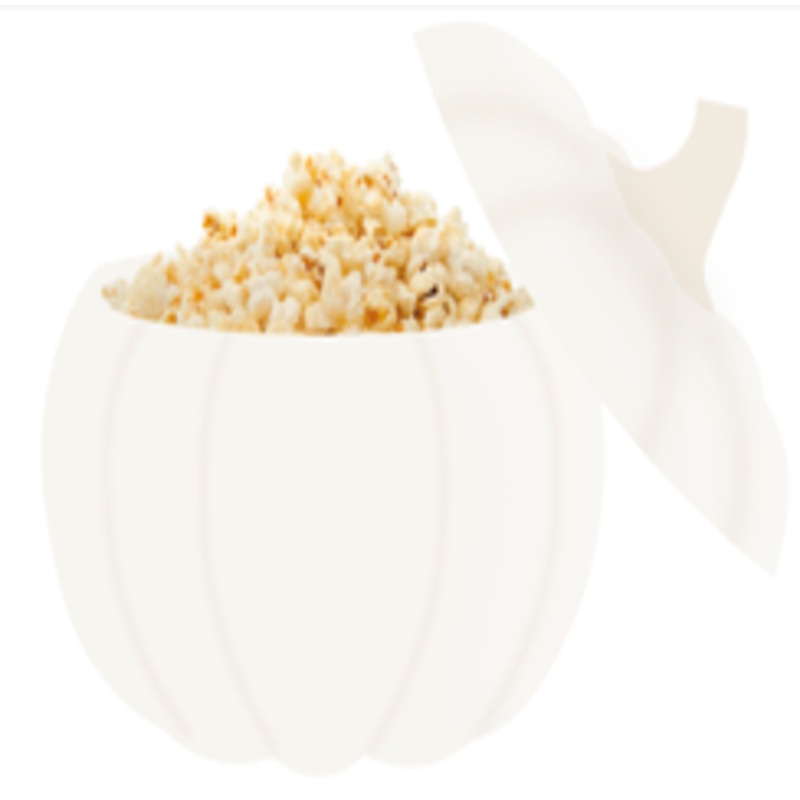 Ceramic bowl pumpkin cream