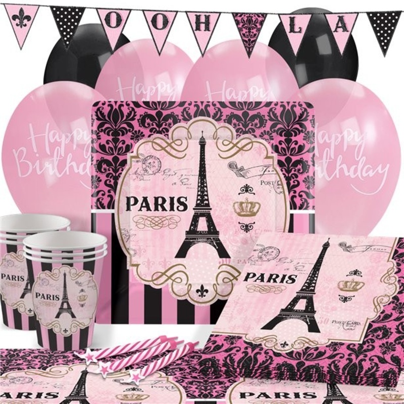 Deluxe day in Paris party set