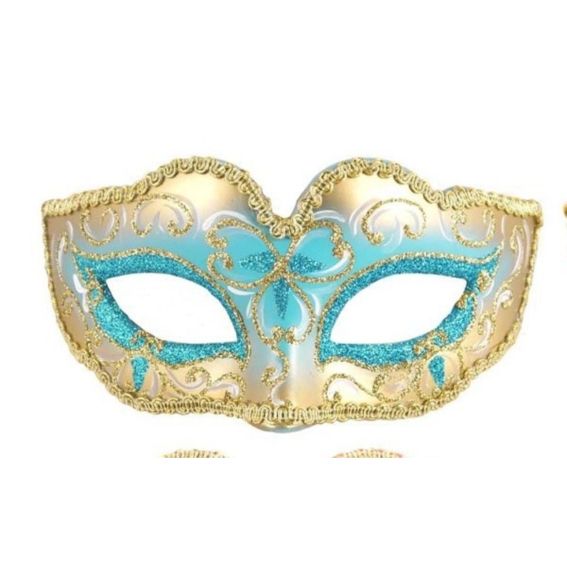 Glitter Eye Mask – Turquoise