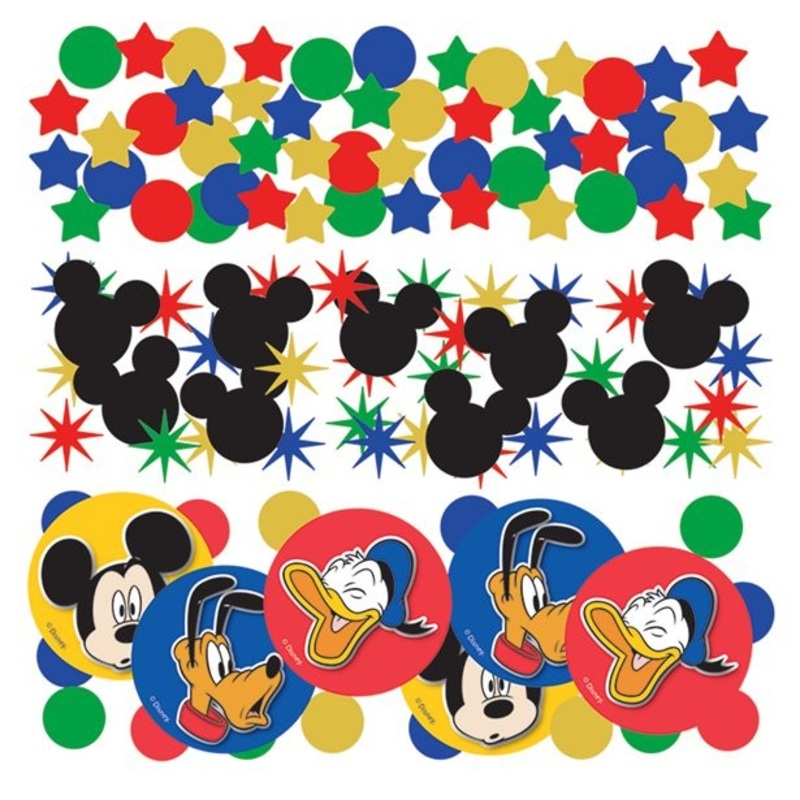 Mickeys Birthday Party sprinkle decoration 34g