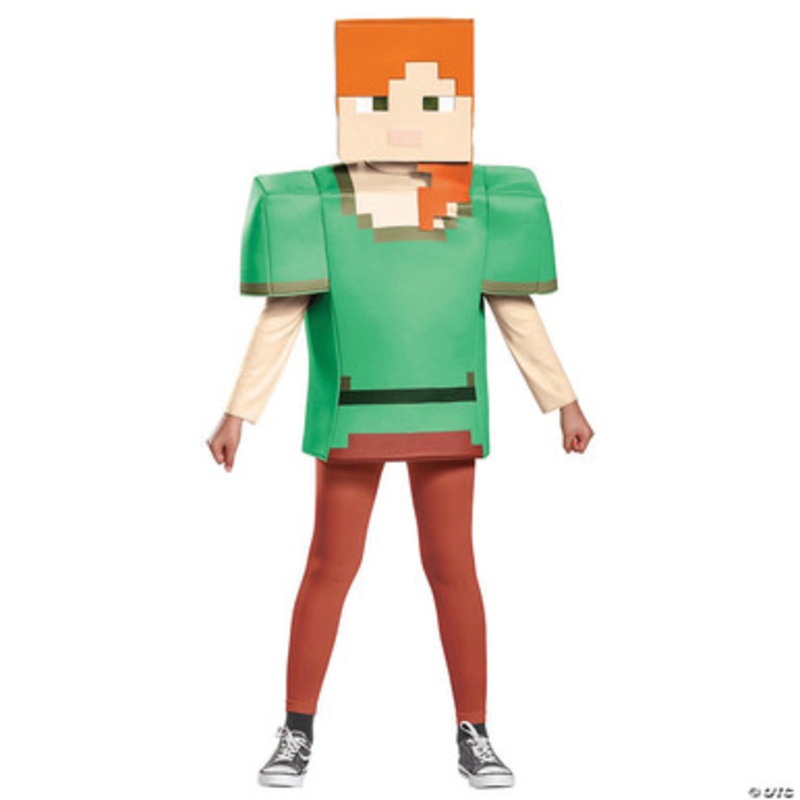 Minecraft Alex Classic Child Costume Medium