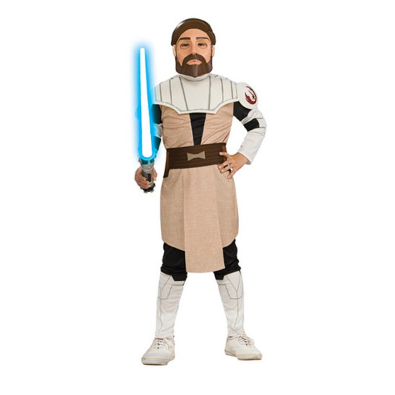 Obi Wan Kenobi Star WarsCostume W/ Mask Small