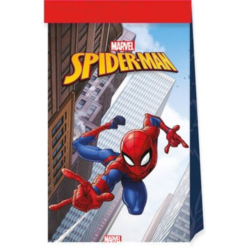 4 Spider-Man FSC gift bags