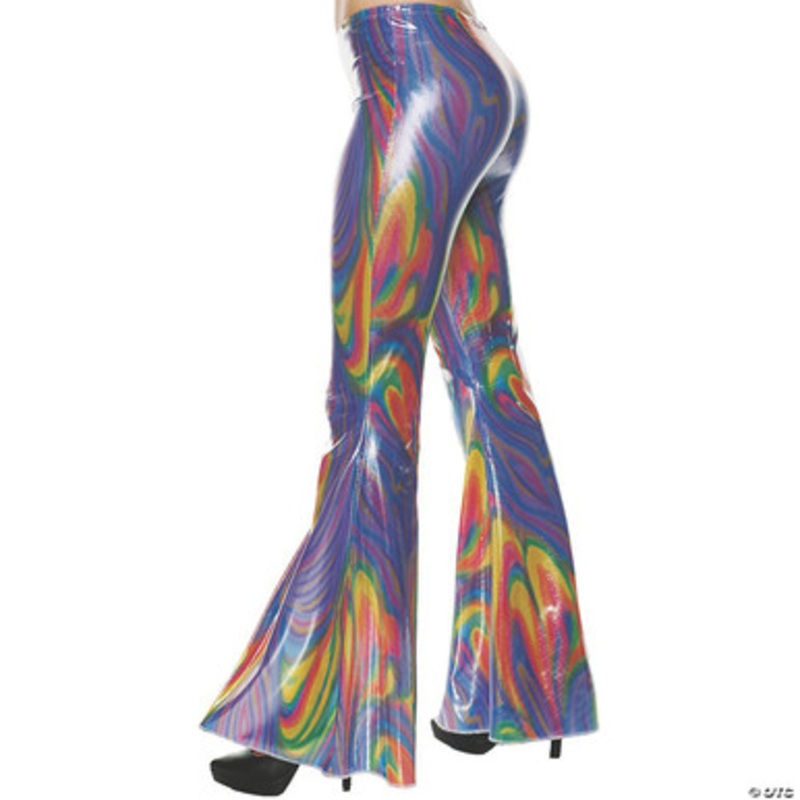 70’S Swirl Bell Bottom Pants Small/Medium