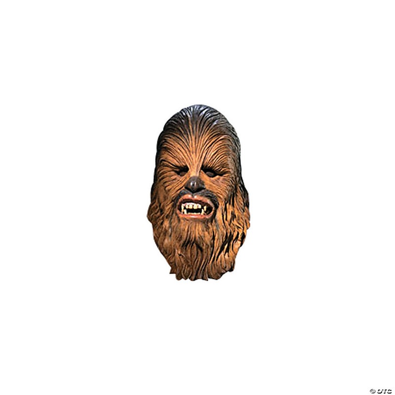 Adults Deluxe Star Wars 2-Piece Chewbacca Mask