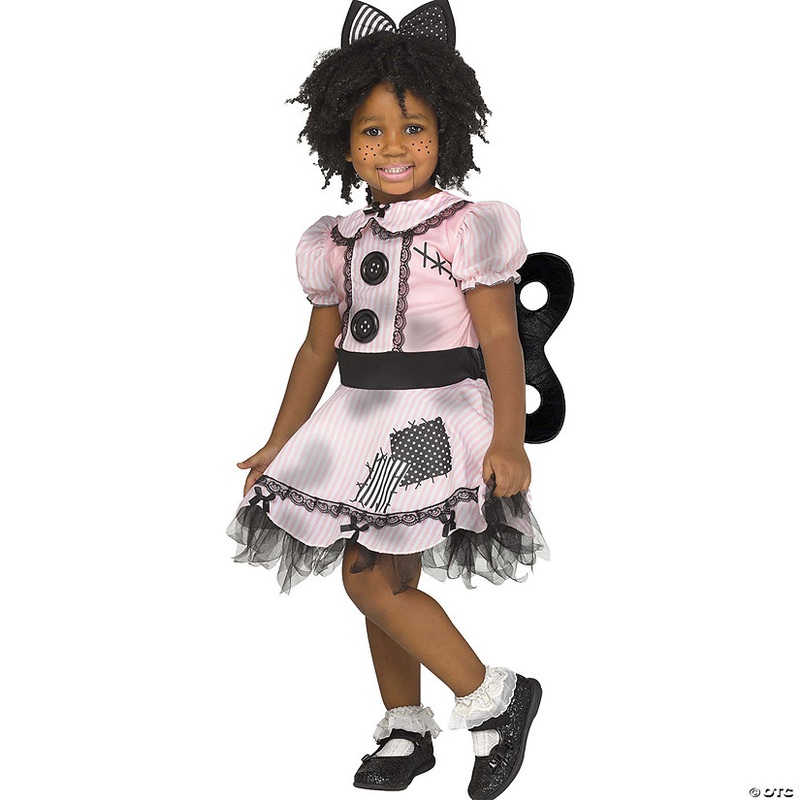 Toddler Wind-Up Dolly Costume|TOD 3T-4T|TOD 2T-4T