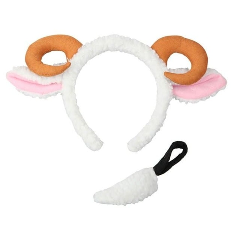 Animal Ears & Tail Set – Sheep
