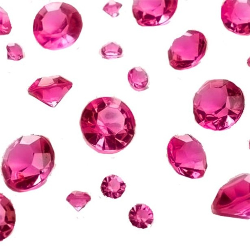 Scattered pink diamonds 100g