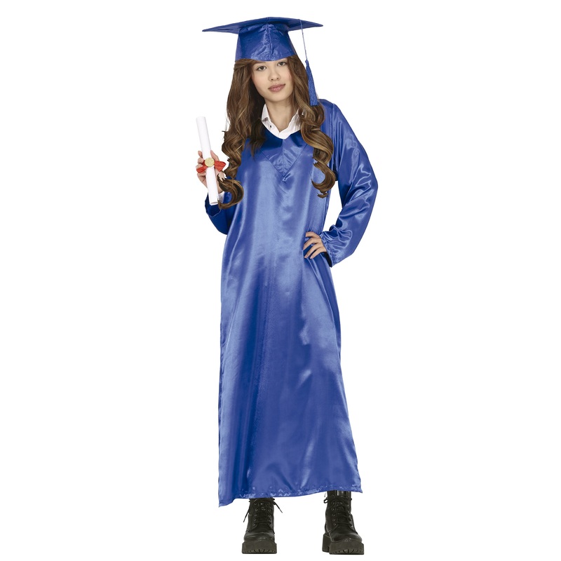Blue Graduation Robe – Tween