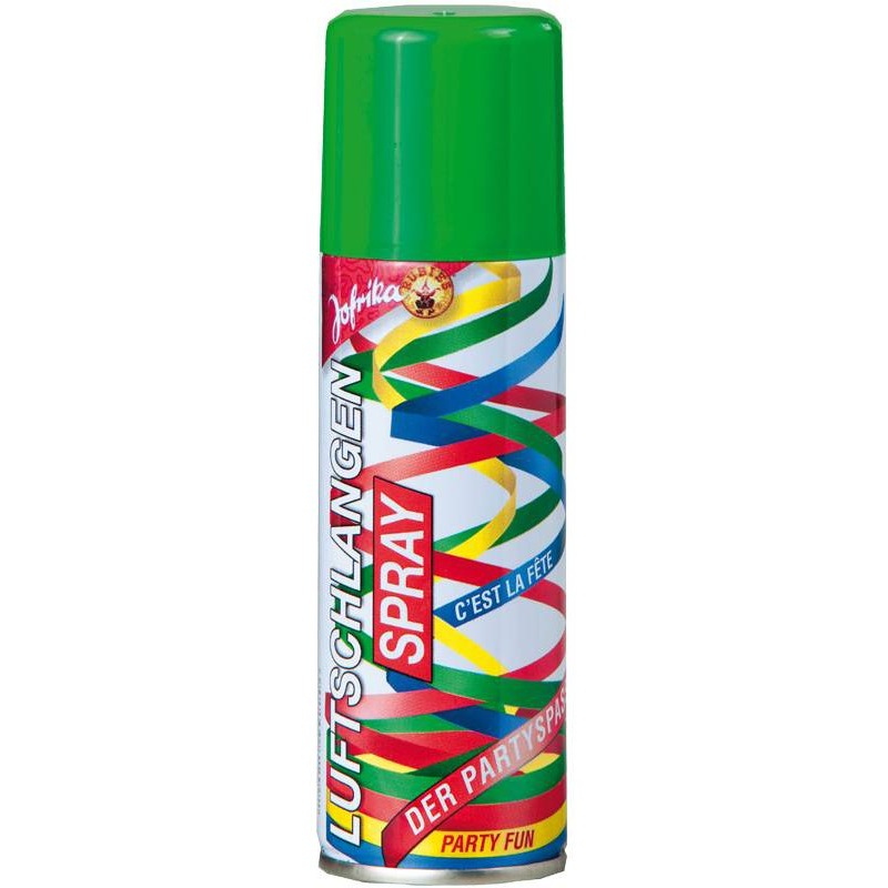 Green streamer spray