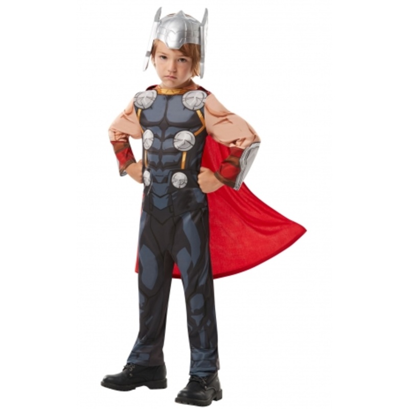 Thor Costume With Helmet – Kids