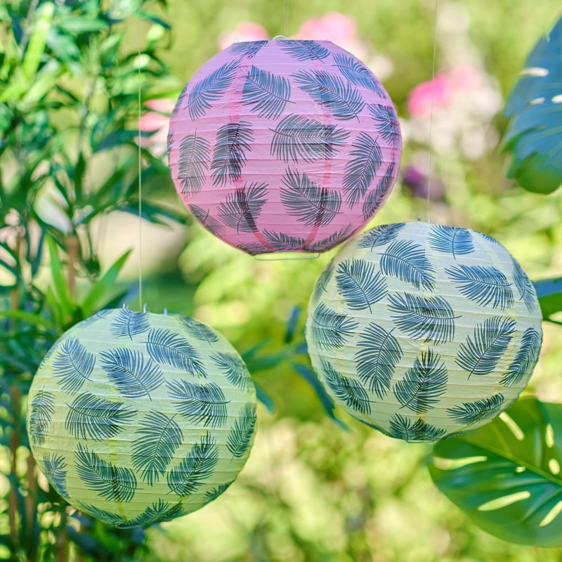 XX Tropical heat paper lanterns XXcm