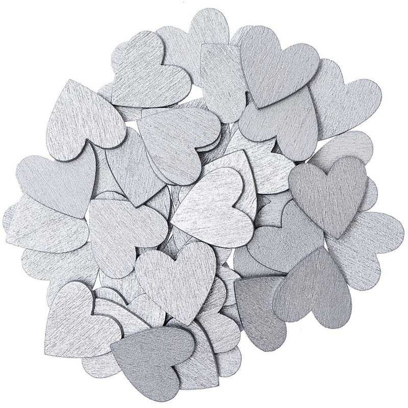 48 Herzl wooden scatter decorations