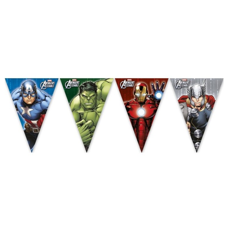 Avengers superhero pennant chain 2.3m