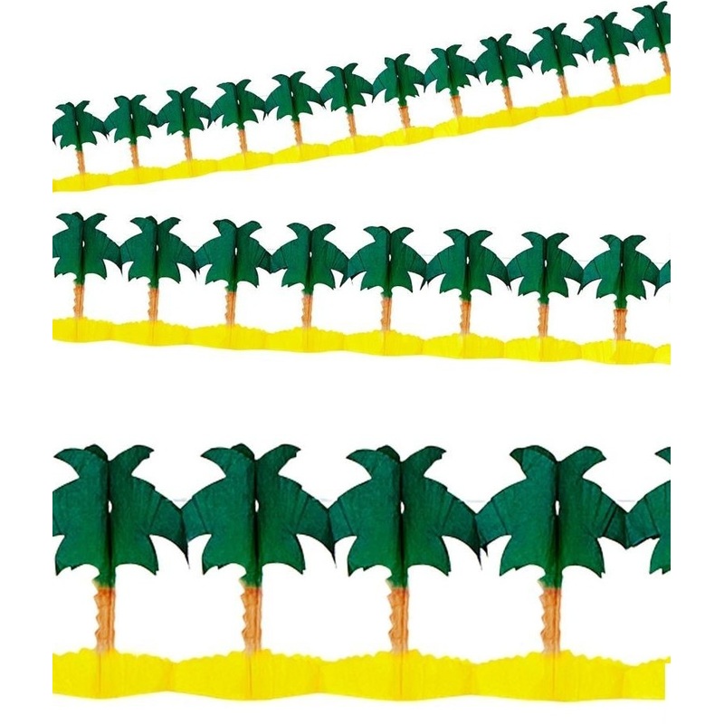 Hawaii And Beach Party Garland 4m