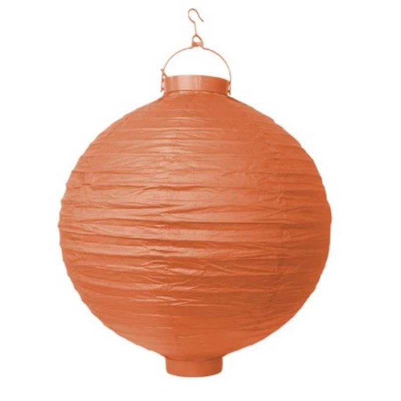 LED lampion Summer Nights orange 20cm