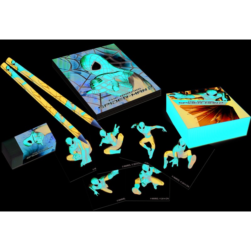 Spiderman Webmaster writing set 16 pieces