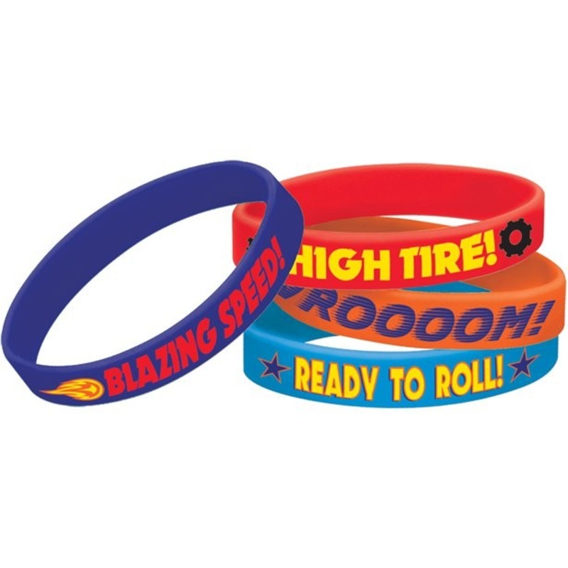 4 Blaze and the Monster Machines bracelets