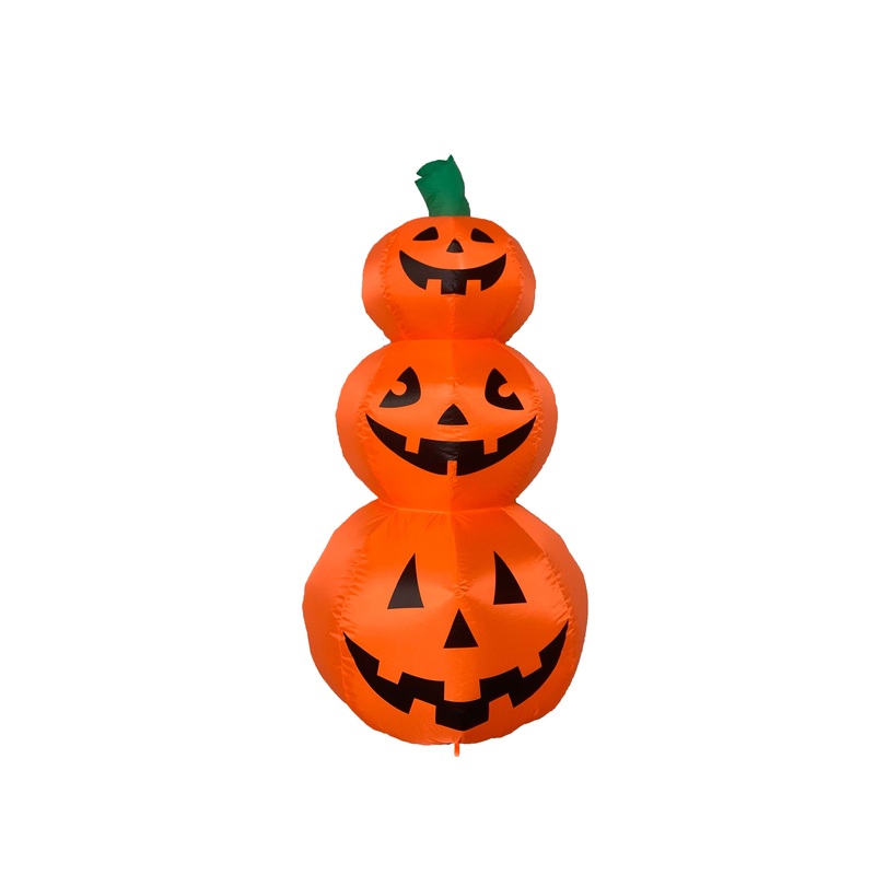 4FT Halloween Inflatables Pumpkin Combo Outdoor Yard Clearance LED Decoration