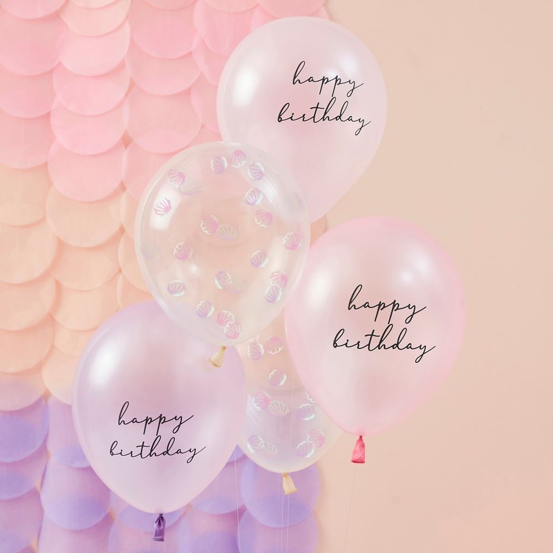 5 Be Mermaid balloon set 30cm