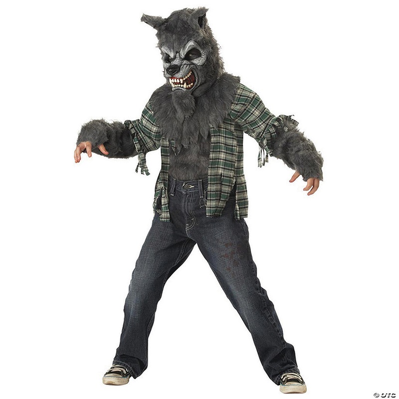Boy’s Howling at the Moon Werewolf Costume