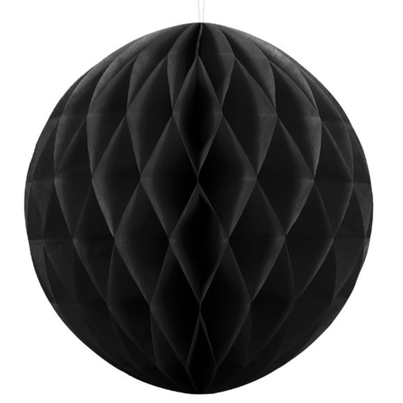 Honeycomb ball Lumina black 40cm