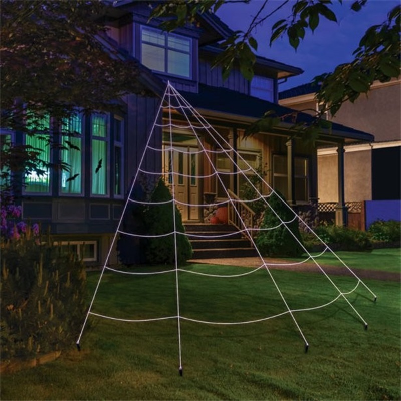 Giant spider web indoor and outdoor 7m