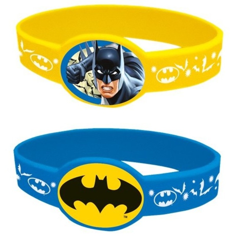 4 Batman Hero bracelets