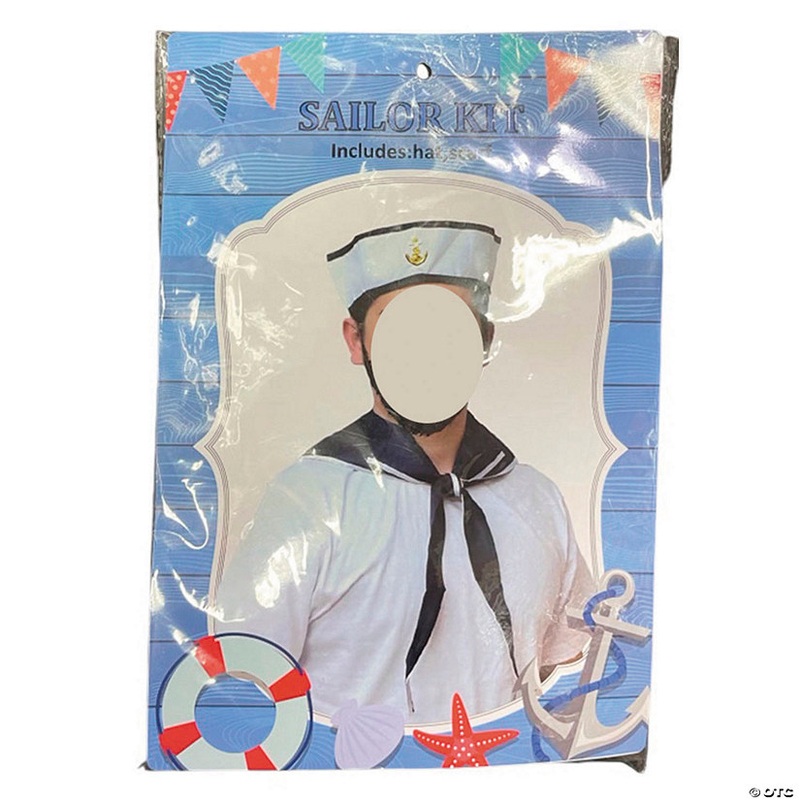 Adults Sailor Costume Accessory Kit – 2 Pc.