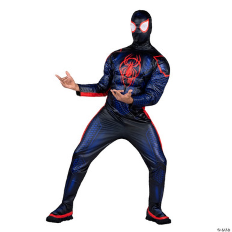 Miles Morales Adult Qualux Costume Medium