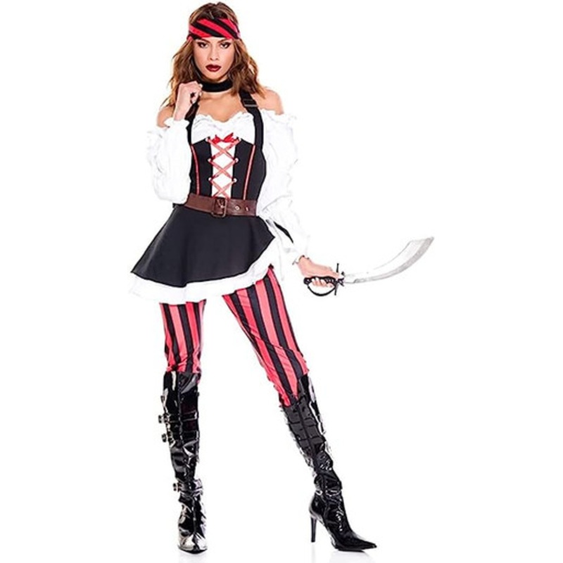 Seven Seas Pirate Costume – Woman’s  Small/Medium