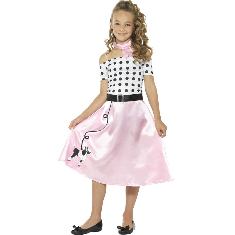50’s Poodle Girl Costume – Kids