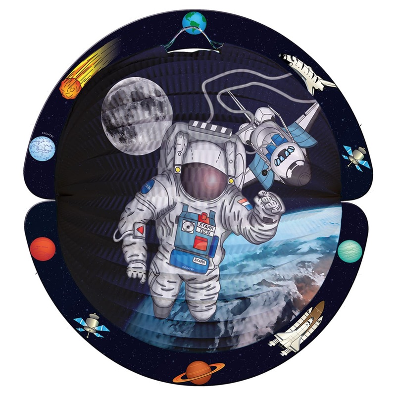 Astronaut in space lantern