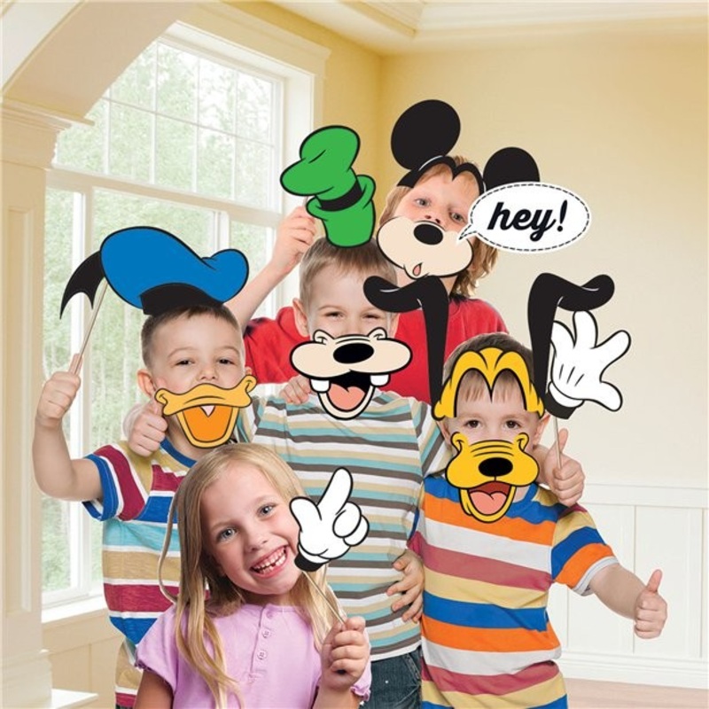 Minnie Mouse and Co photo props set 12 pieces