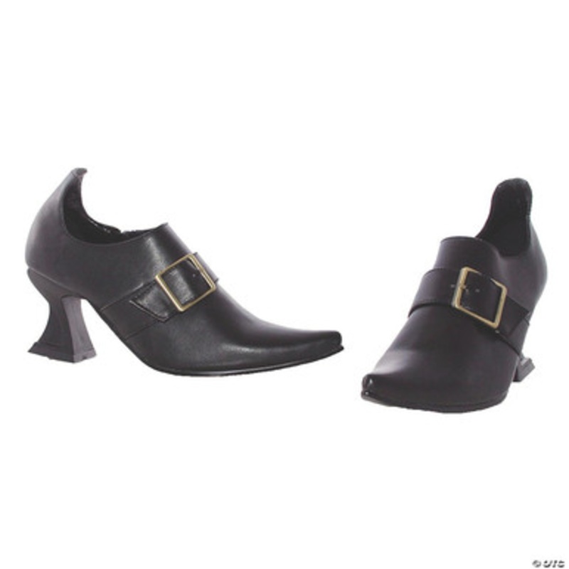 Witch Shoes W/ Buckle Black Small