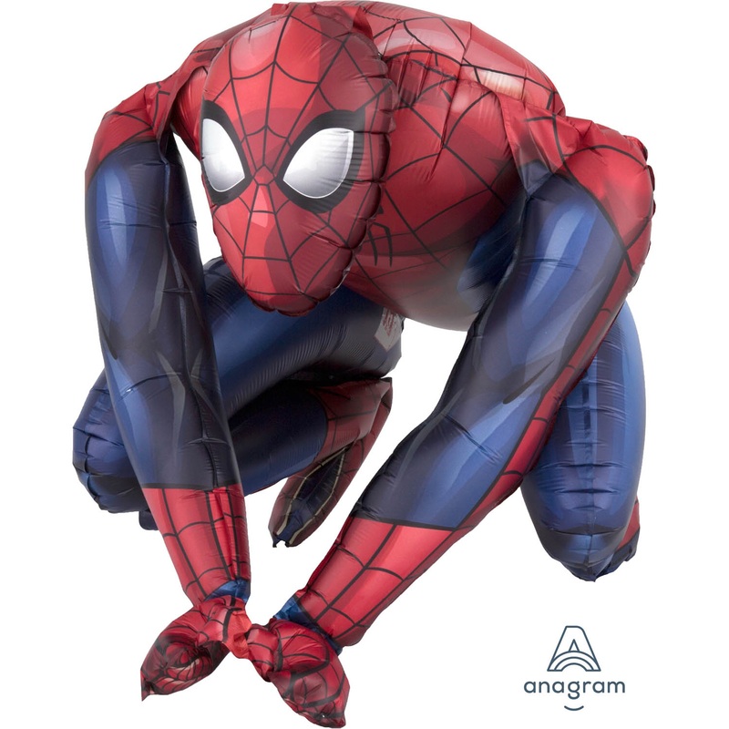 XL Spider Man Air Walkers Foil Balloon – 36 x 36