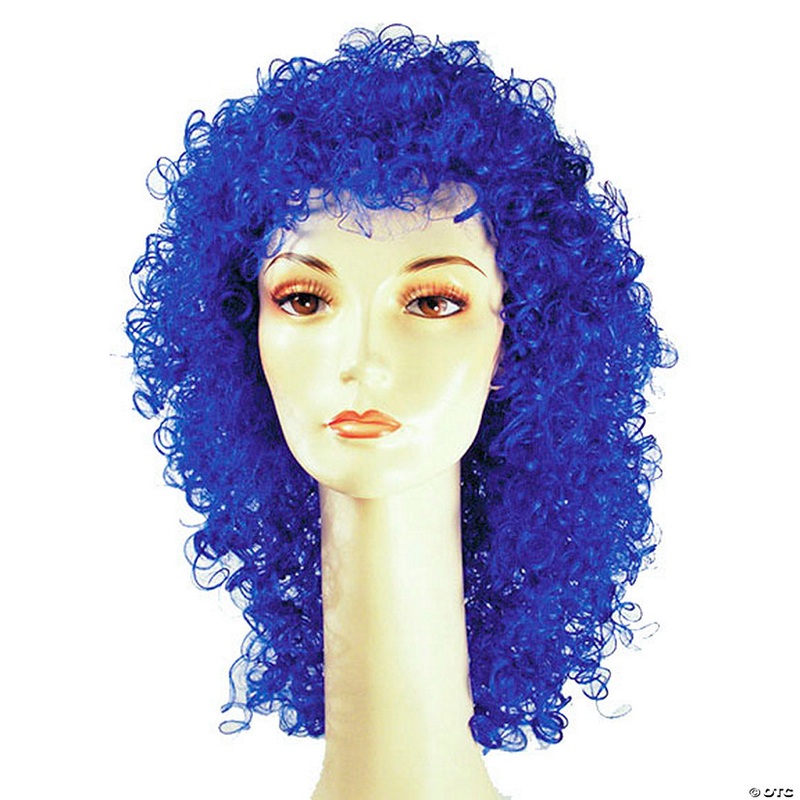 Adults Wet Look Clown Wig