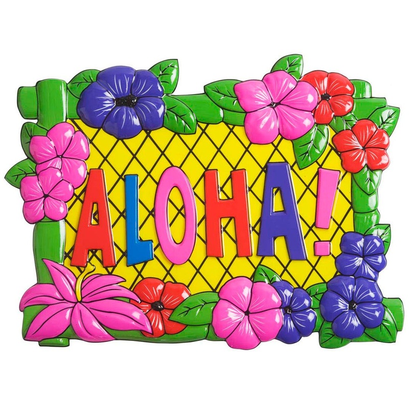 Hawaii sign stand